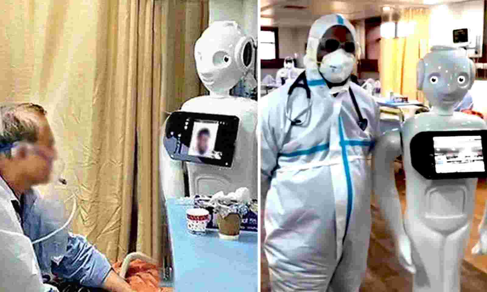 A Robot Turns Counsellor for Covid Patients at Noida Hospital